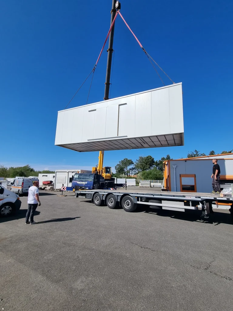 Réalisation, AM2G, aménagement de modulaires, Les Sables d'Olonne